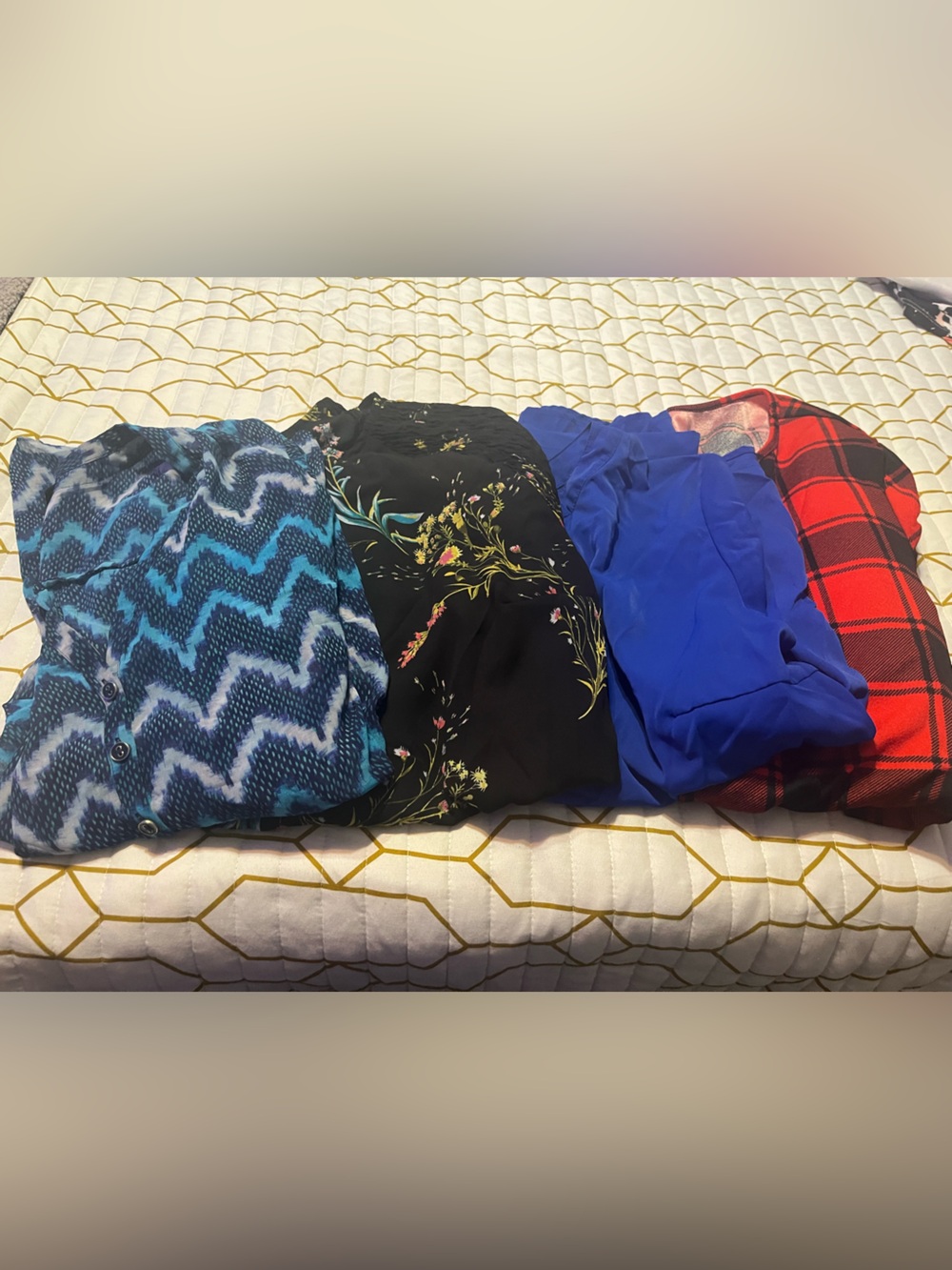 EUC 3x Blouse Bundle:  Worthington, ANA, SHEIN Curve and Emory Rose
